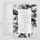 Search for urban chic wedding invitations Black and white