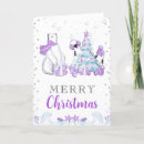Search for polar bear christmas cards Purple
