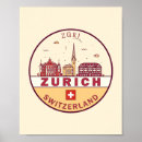 Search for zurich posters Retro vintage travel