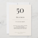 Search for cocktail 50th birthday invitations Typography
