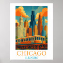 Search for chicago posters Illustration