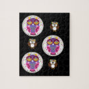 Search for kids valentine puzzles Owl