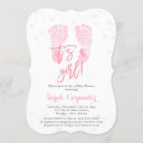 Search for baby feet invitations Modern