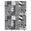 Search for black and white abstract tablecloths Pattern