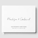 Search for unique wedding guest books Elegant