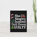 Search for proven cards Naughty