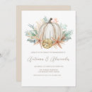 Search for pumpkin engagement party invitations Rustic