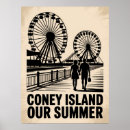 Search for coney island posters Ferris wheel