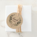 Search for rustic thank you wedding favour tags Elegant