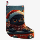 Search for black cat christmas stockings Kids