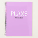 Search for purple planners Modern typography