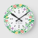 Search for decoupage clocks Floral