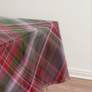 Search for christmas red and green tablecloths Plaid