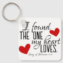 Search for love song key rings Wife