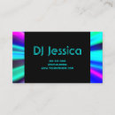 Search for night club business cards Black