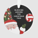 Search for funny mens christmas tree decorations Volleyball