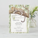 Search for green leopard invitations Animal