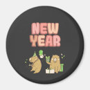 Search for new years eve magnets Typography