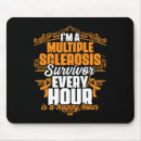 Search for multiple sclerosis survivor mouse mats Awareness