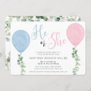 Search for virtual gender reveal invitations He or she