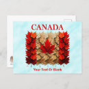 Search for maple leaf flag postcards Red
