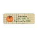 Search for autumn harvest return address labels Country