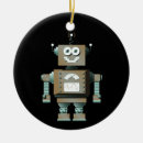 Search for robot christmas tree decorations Vintage