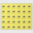 Search for bumblebee wrapping paper Birthday