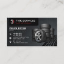 Search for tire business cards Professional