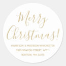 Search for gold return address stickers Elegant