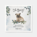 Search for pug napkins Baby shower