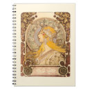 Search for alphonse mucha notebooks Nouveau