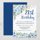 Search for girly 21st birthday invitations Gold