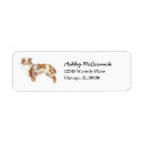 Search for australian shepherd return address labels Aussie