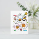 Search for kids pattern postcards Trick or treat