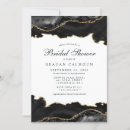 Search for agate bridal shower invitations Marble