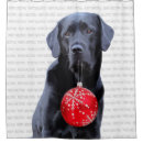Search for dog christmas shower curtains Labrador retriever