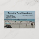Search for cruise agent business cards Beach