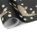 Search for koi fish wrapping paper Gold
