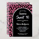 Search for foil print invitations Leopard