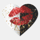 Search for red kissing lips stickers Romance