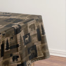 Search for rustic wood tablecloths Bear
