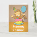 Search for funny monkey birthday cards Cake