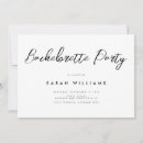 Search for white hen party invitations Modern