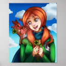 Search for lucky shamrock clover posters Green
