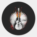 Search for black guitar stickers Music