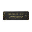 Search for wedding winter return address labels Gold