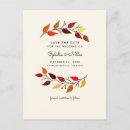 Search for autumn save the dates Leaves
