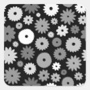 Search for monochrome stickers Flowers