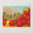 Search for crate label postcards Red